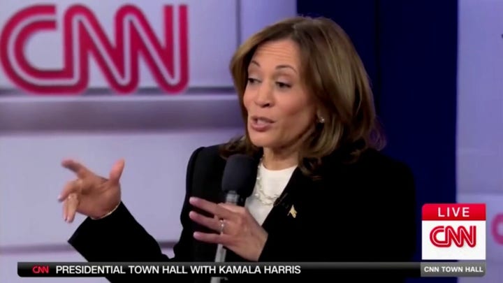 Harris fumbles through another word salad about the need to do things that