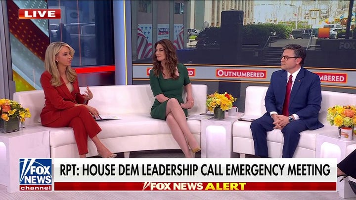 Democrats hold emergency meeting to talk with Trump disrupters