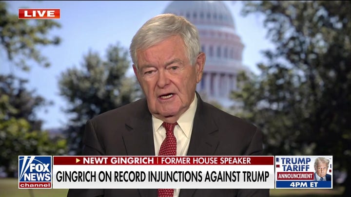 Newt Gingrich sounds alarm on anti-Trump injunctions as possible